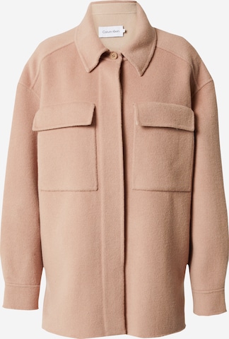 Calvin Klein Between-season jacket in Pink: front