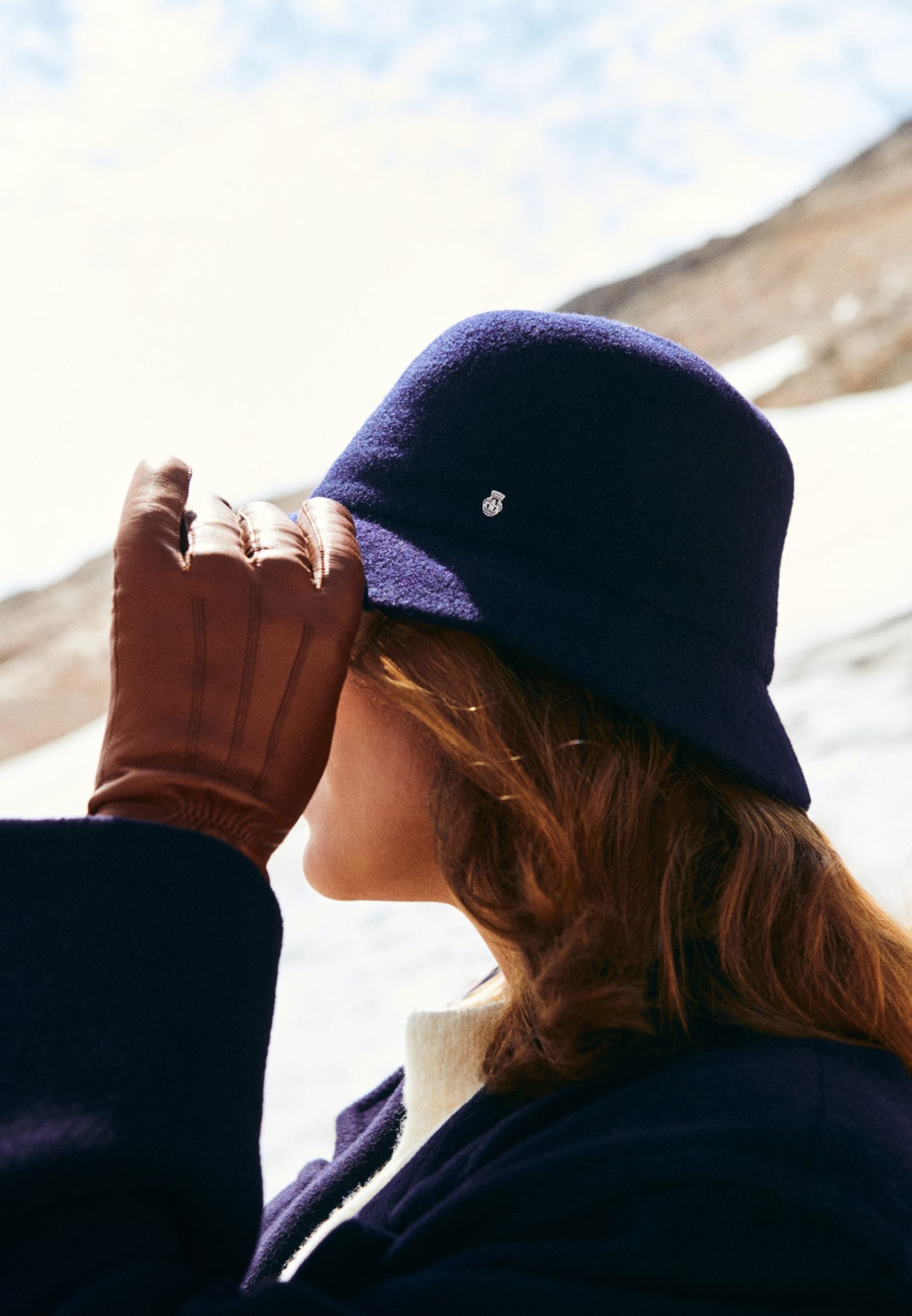 Roeckl Hut 'CARNABY' in Blau