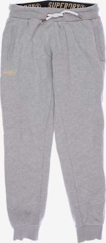 Superdry Pants in L in Grey: front