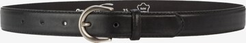 BA98 Belt in Black: front