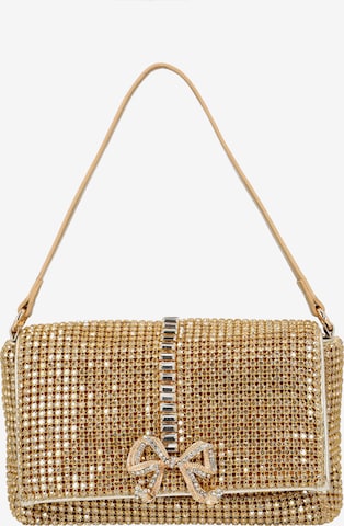 Sac à bandoulière MYMO en or : devant