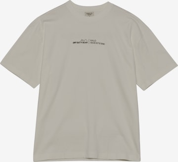 T-Shirt HALO en blanc : devant