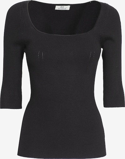 Pulover 'Ribbed pull' Influencer pe negru, Vizualizare produs