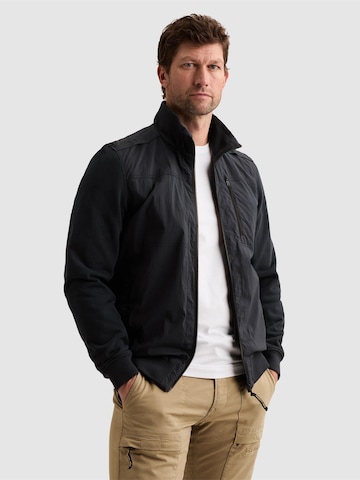 Giacca di mezza stagione 'Hybrid jacket with zipper closure and side pockets' di PME Legend in blu: frontale