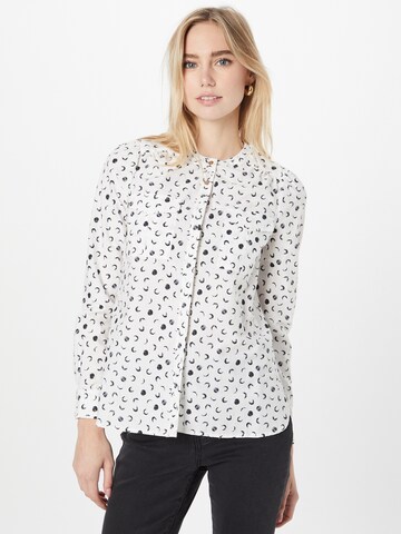 Thought Blouse in Wit: voorkant