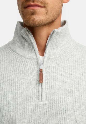 INDICODE JEANS Trui 'INPeace' in Grijs