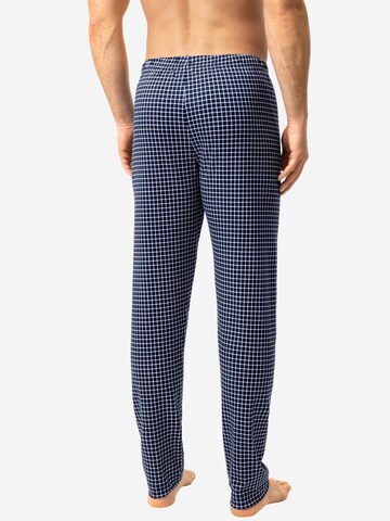 Mey Pyjamahose 'White Check'‌‌‌‌‌‌‌‌‌‌ in Blau