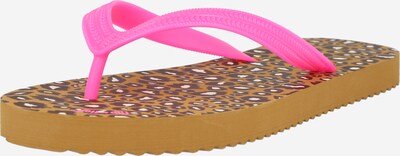 FLIP*FLOP Tongs en marron / rose, Vue avec produit