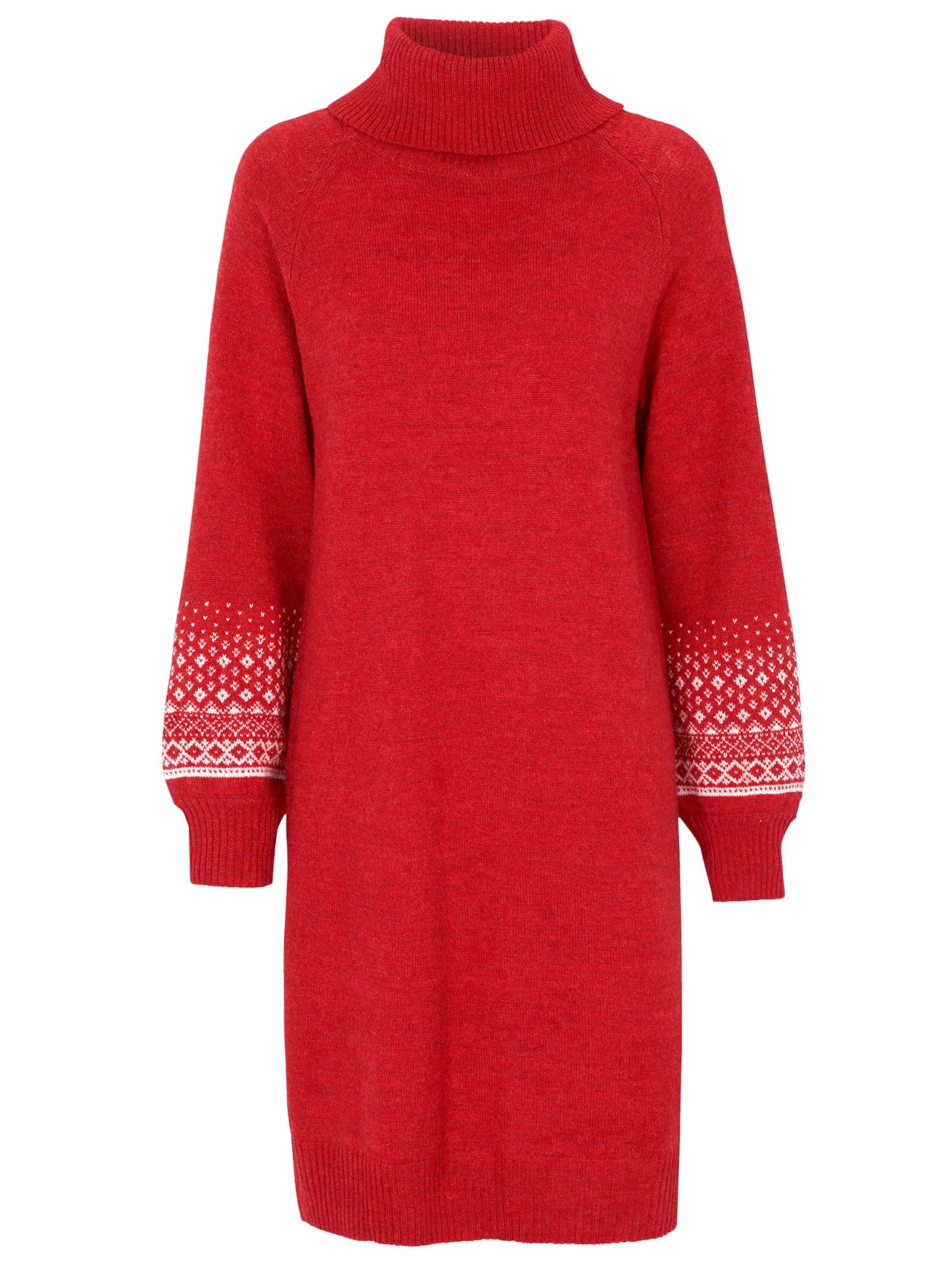 Cellbes of Sweden Knitted dress in Red: front