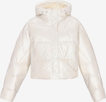 MYMO - Chaqueta de invierno en blanco: frente