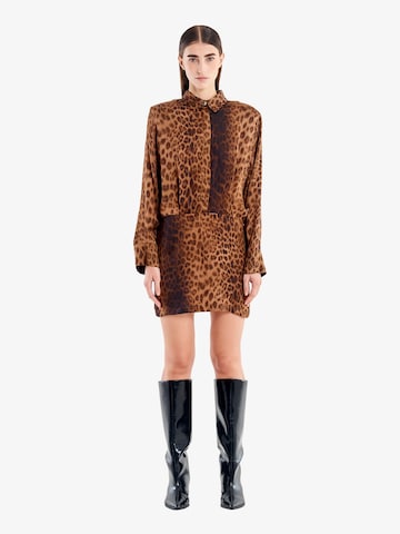 ViCOLO Blousejurk in Bruin