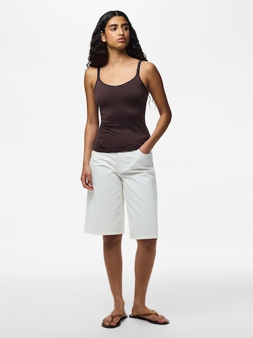 Maillot de corps PIECES en marron