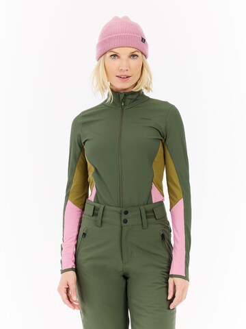 PROTEST Sports sweat jacket 'PRTNikio' in Green