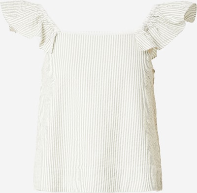 SELECTED Toppi 'Vittoria' värissä pastellinvihreä / valkoinen, Tuotenäkymä