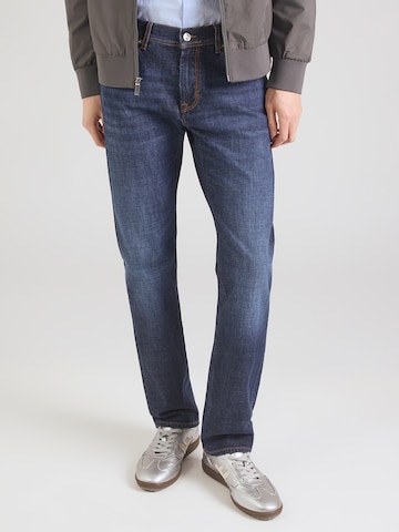 Coupe slim Jean 'JACK' Karl Lagerfeld en bleu : devant