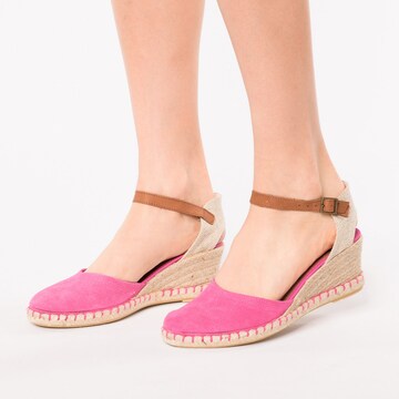VERBENAS Sandale 'Malena' in Pink: Vorderseite