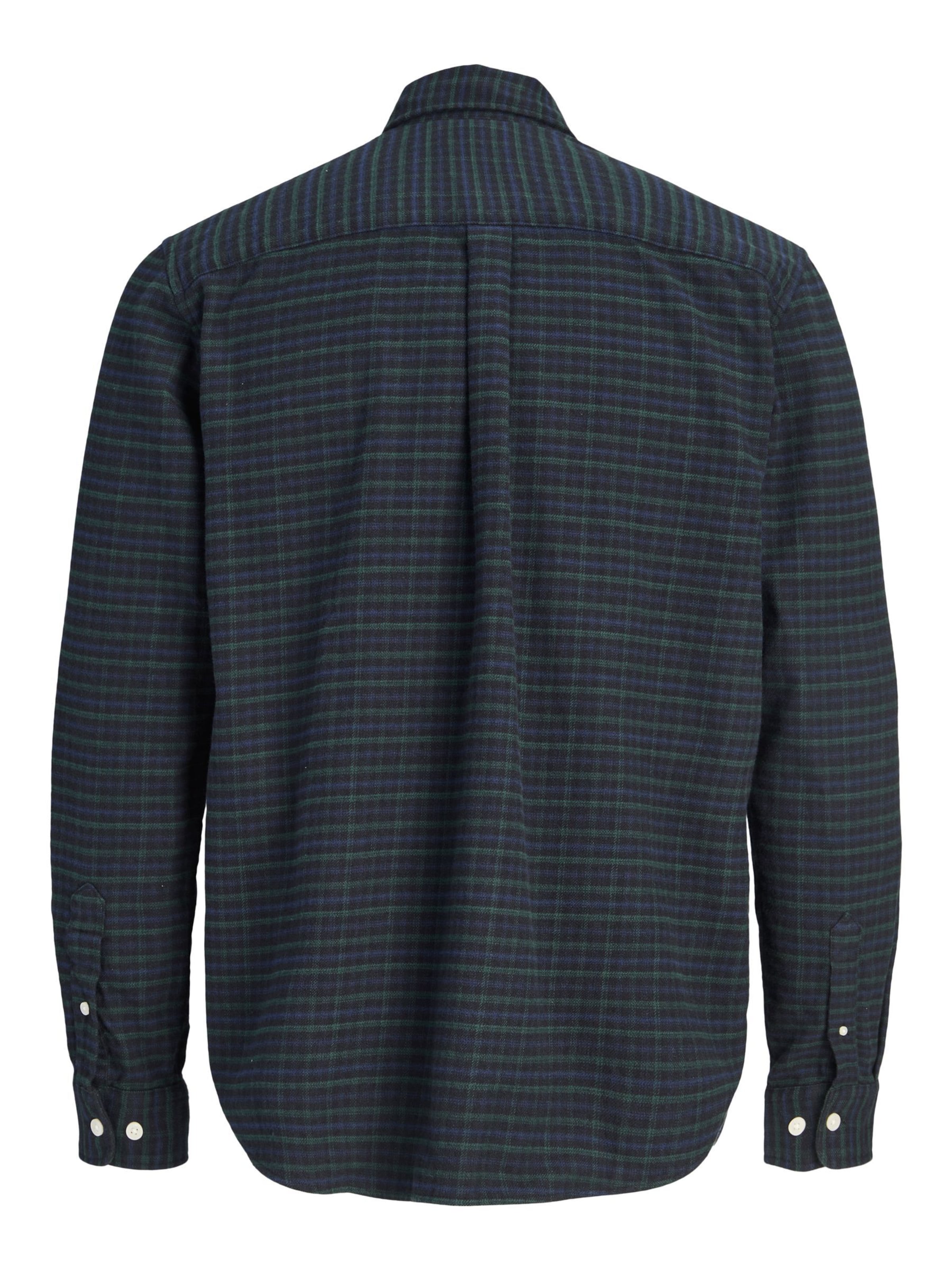 JACK & JONES Regular Fit Hemd 'JPRBLUSTANLEY' in Blau