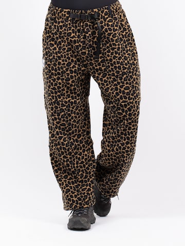 Eivy Loosefit Sportbroek in Beige: voorkant