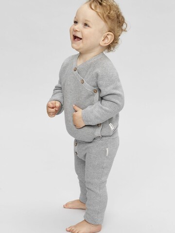 Fred's Baby Strick Set 'FREDS Strickset' (GOTS) in Grau