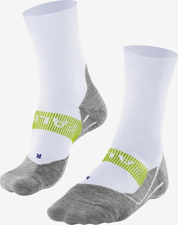 FALKE Athletic Socks 'RU4 Endurance Cool' in White: front