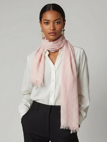 alberto cabale Scarf 'Everydays' in Pink: front