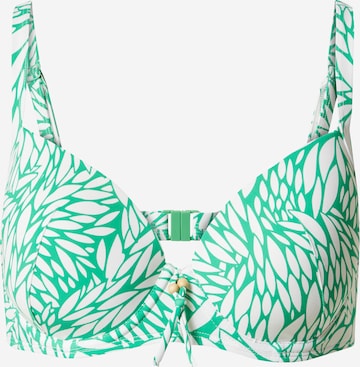 LingaDore T-Shirt Bikinitop in Grün: predná strana