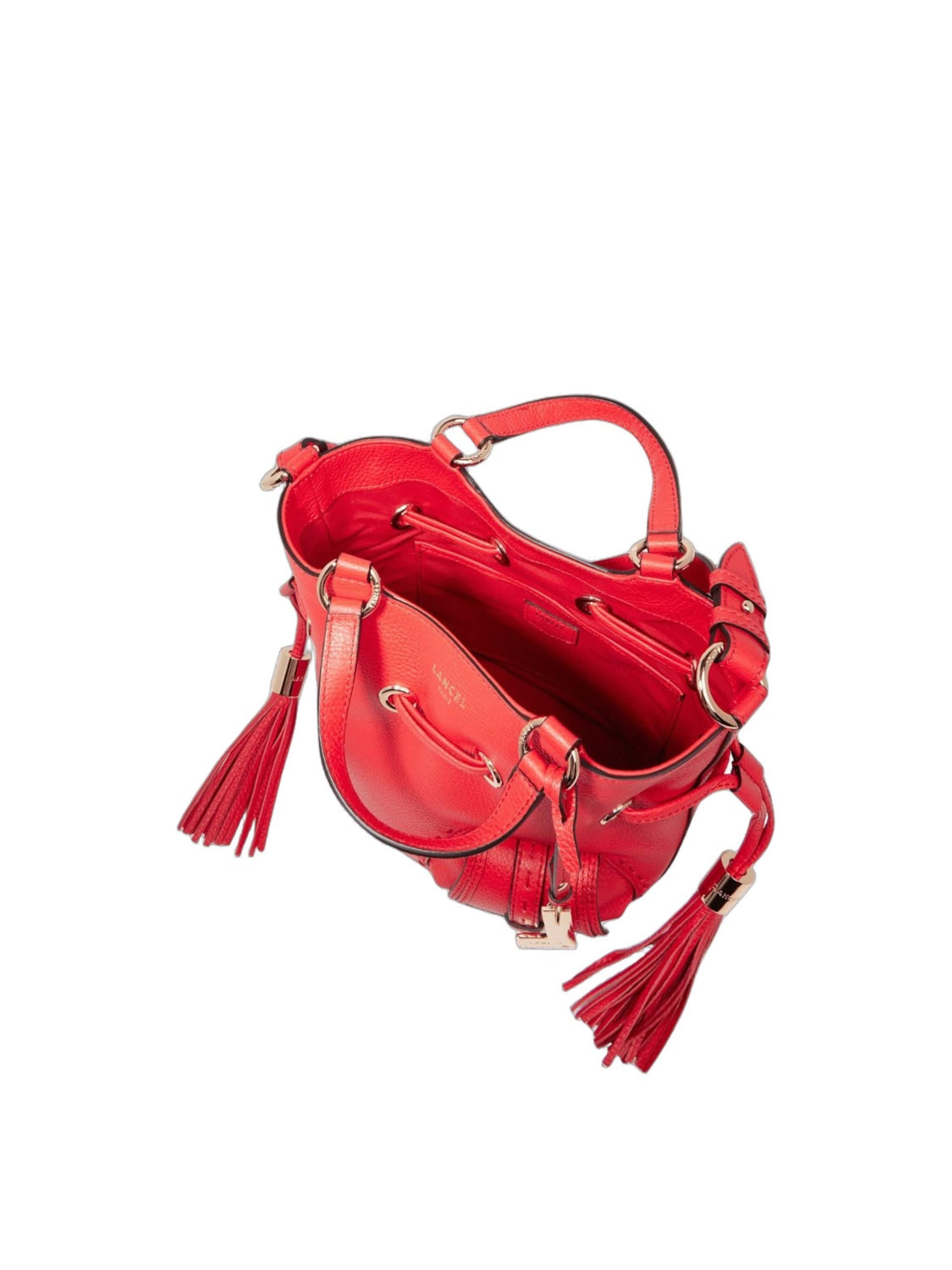 Borsa a spalla di Lancel in rosso