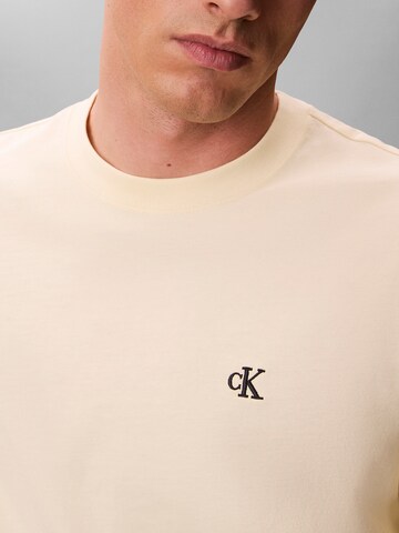 T-Shirt Calvin Klein Jeans en jaune