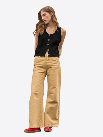 Imily Bela Πλεκτό γιλέκο σε μαύρο