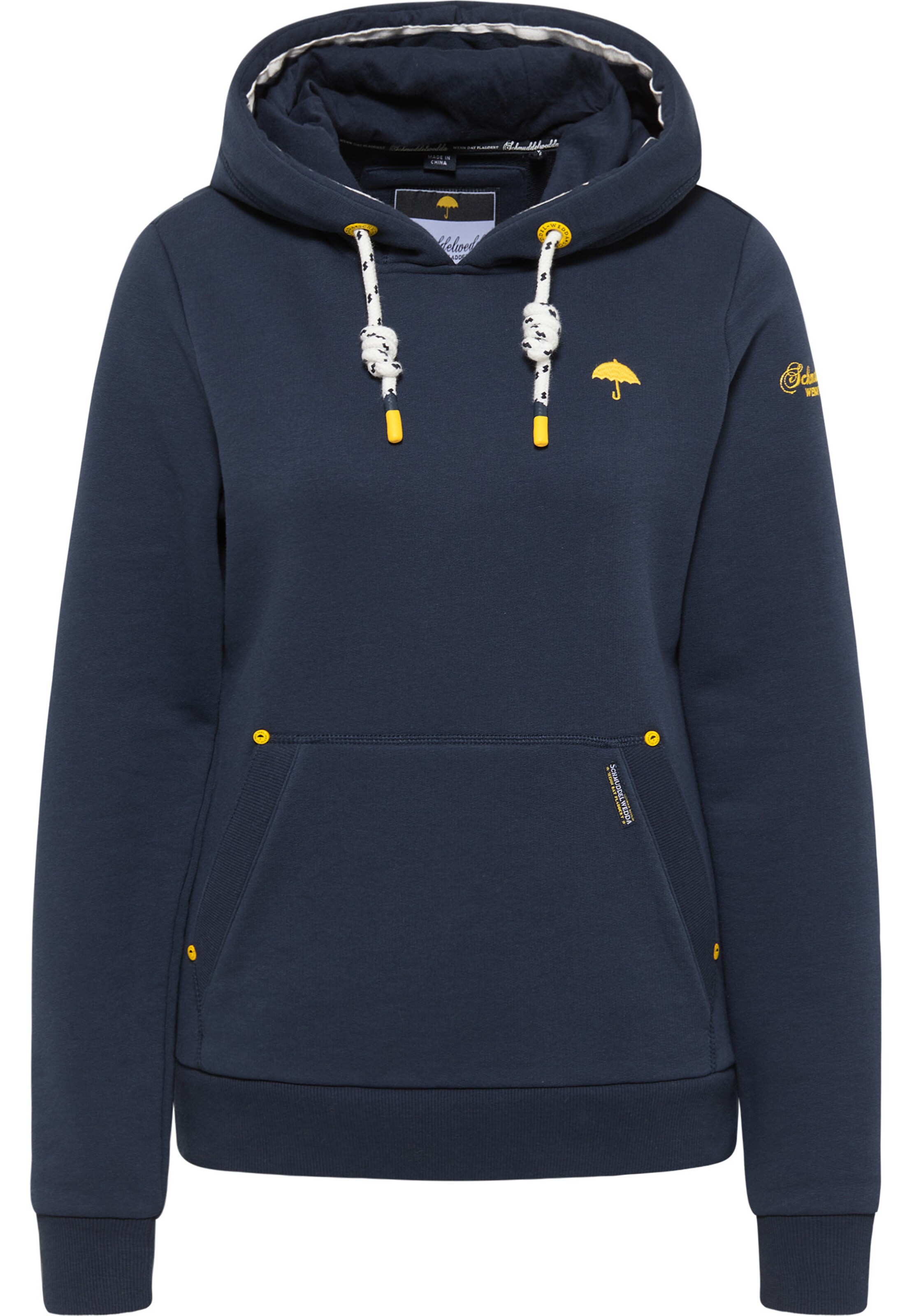 Frauen Sweat Schmuddelwedda Sweatshirt in Marine - GJ12660 Frauen Sweat Schmuddelwedda Sweatshirt in Marine - GJ12660