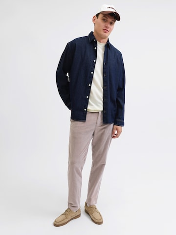 JACK & JONES Tapered Chinohousut 'JPStace' värissä harmaa