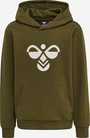 Hummel Athletic Sweatshirt 'CUATRO' in Green: front