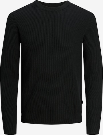 Pull-over 'JJEPerfect' JACK & JONES en noir : devant