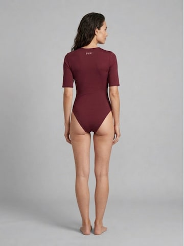 Jayne Klassiek Badpak 'Laura' in Rood