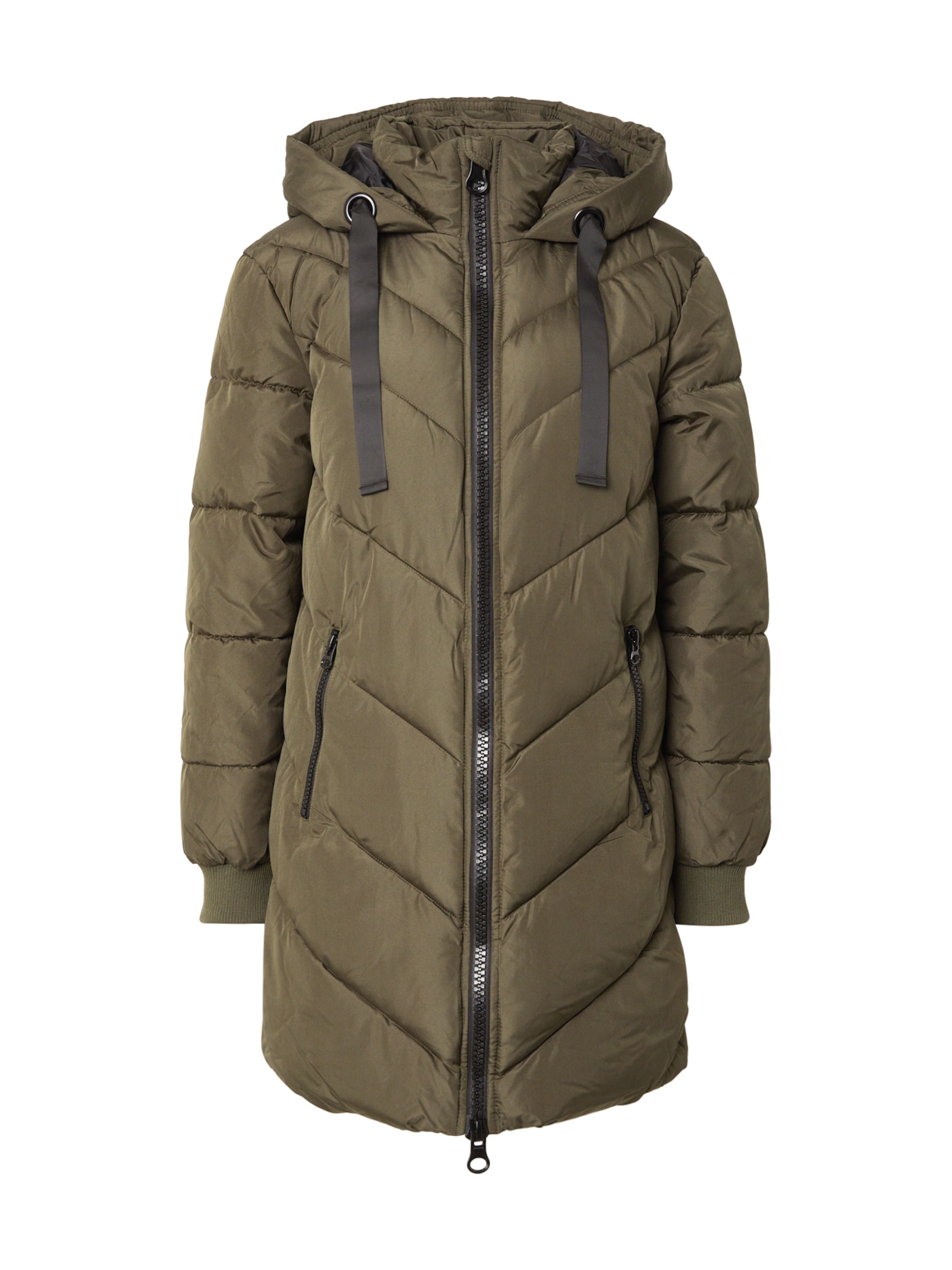 JDY Pitkä talvitakki 'JDYSkylar' värissä vihreä: etupuoli