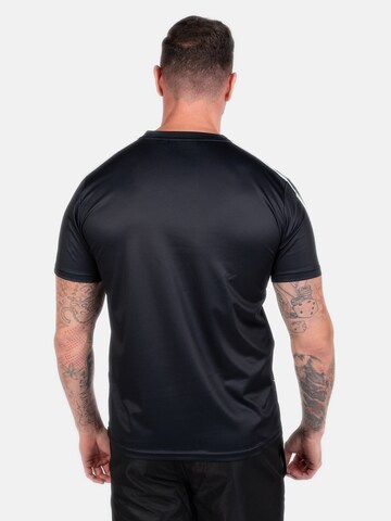 Sergio Tacchini Performance Shirt 'Scotland' in Black