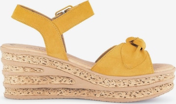 GABOR Sandals in Yellow