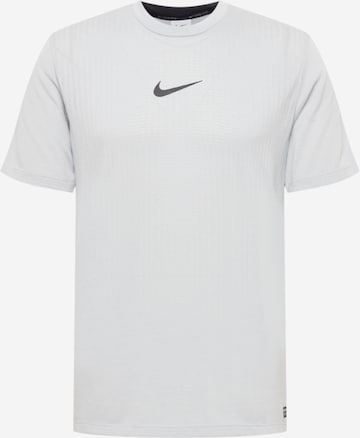 Tricou funcțional 'Pro' de la NIKE pe gri: față