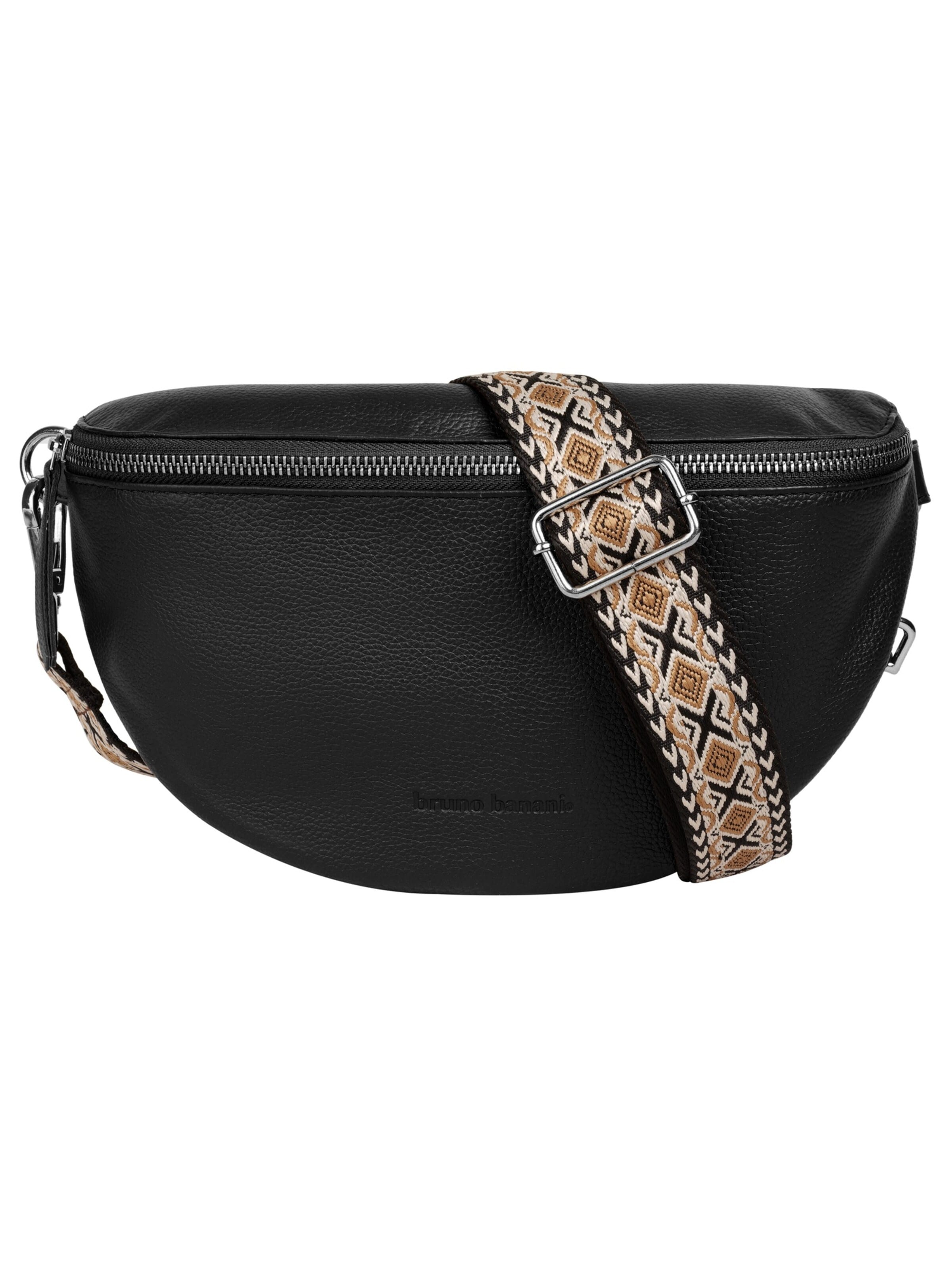 Bruno Banani - Bolso de hombro en negro: frente