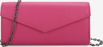BUFFALO Clutch 'Secco' in Pink: front