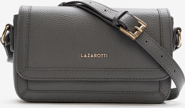 Lazarotti Crossbody Bag 'Bologna' in Grey: front