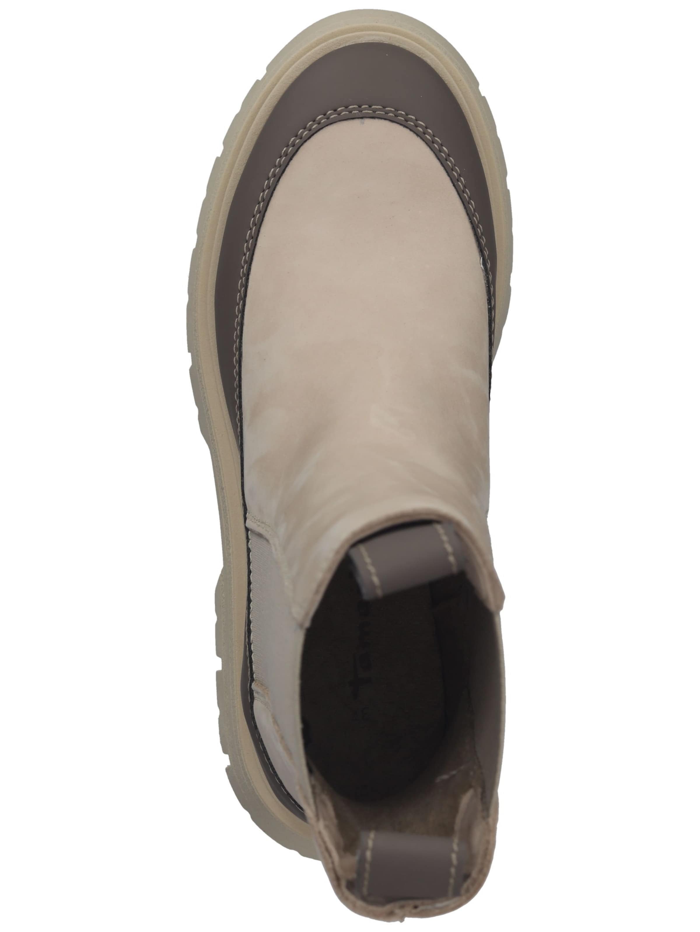 Tamaris Chelsea boots in Beige