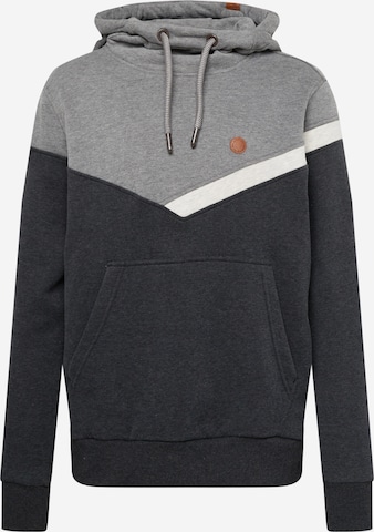 Sweat-shirt 'JasperAK' Alife and Kickin en gris : devant