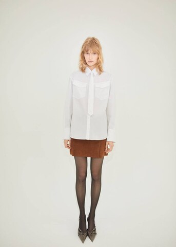 MANGO Blouse 'Francis' in Wit