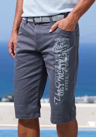 JOHN DEVIN Regular Shorts in Grau