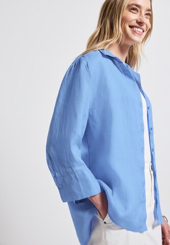 STREET ONE Bluse in Blau
