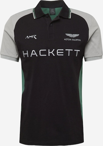 Hackett London Poloshirt 'AMR' in Schwarz: predná strana