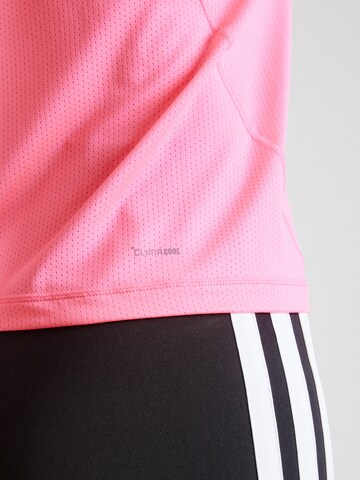 ADIDAS PERFORMANCE Спортивный топ 'CLUB' в Ярко-розовый