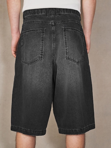 Baggy Jeans 'Jumbo Jort' di Next in nero