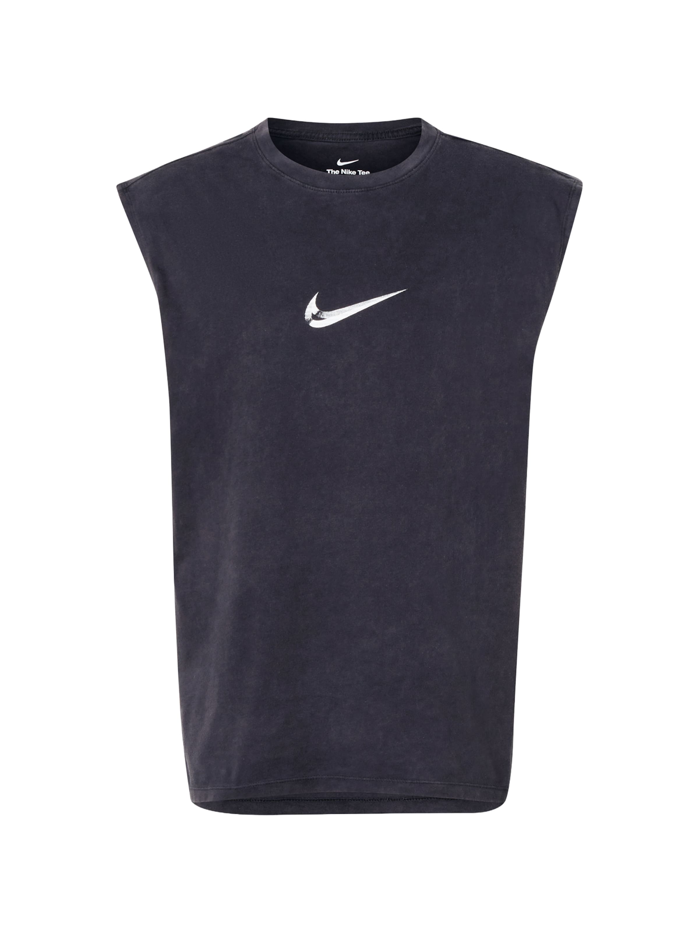 Nike SportswearTehnička sportska majica - crna boja: prednji dio